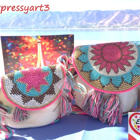 Mochilas 100% handmade- Colombian Wayuu Tribe Bags - Picture 1 of 3